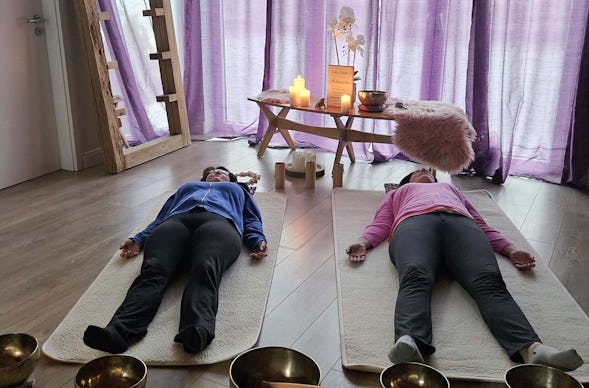 Candle Light Klangyoga für 2 Seck (Privatstunde)