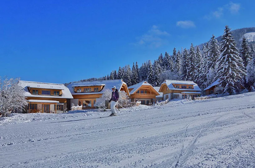 Winter-Romantikurlaub im Chalet in Kärnten für 2