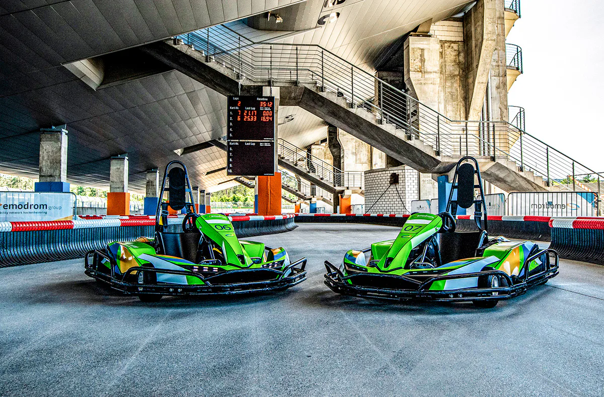 E-Kart fahren am Hockenheimring - 1