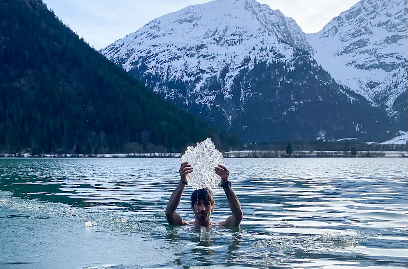 Eisbaden Ehrwald