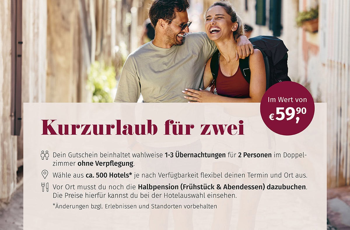 Geschenkbox Kurzurlaub für zwei als PDF - 4