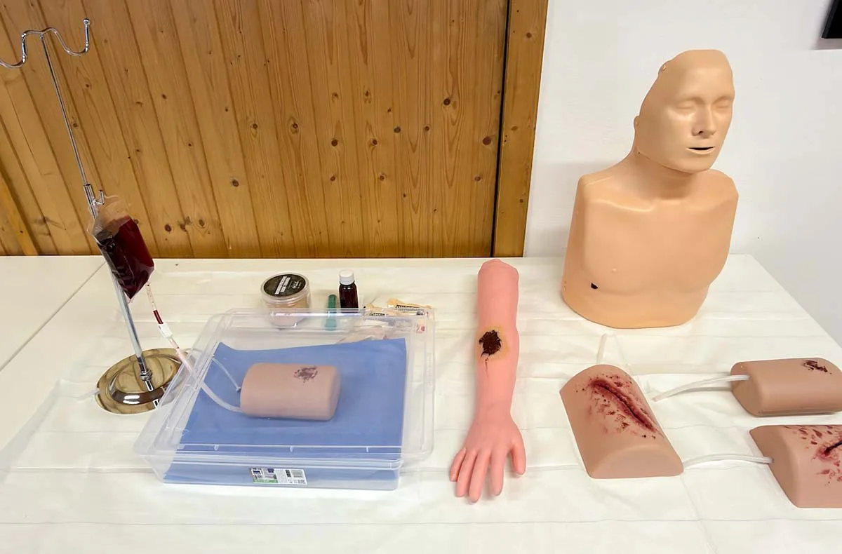 ETSS Training für Wunden & Verletzungen Börßum - 2