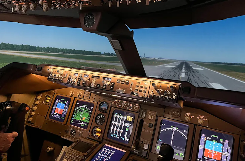 Flugsimulator Köln (Boeing 747 - Economy)