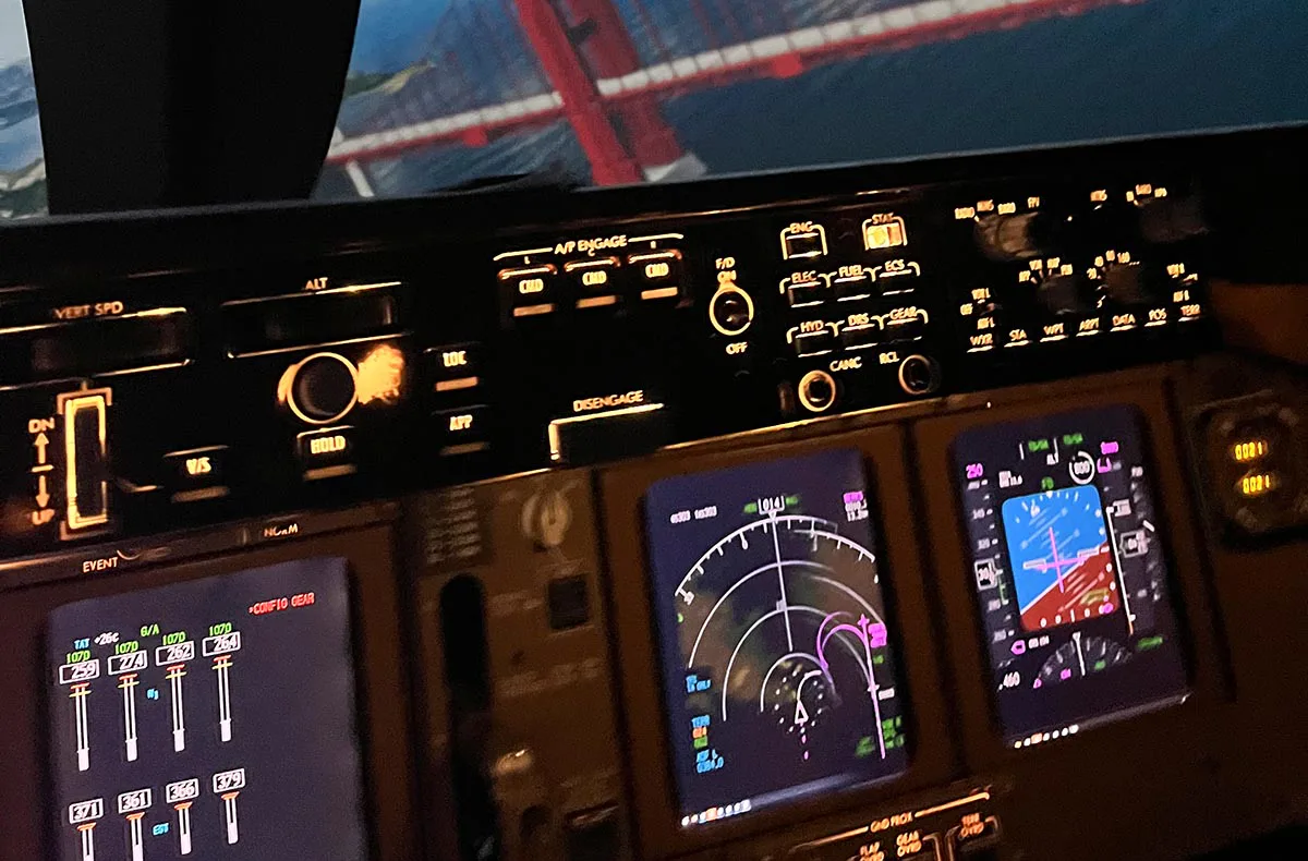 Flugsimulator Bornheim (Boeing 747 - Economy kurz) - 1