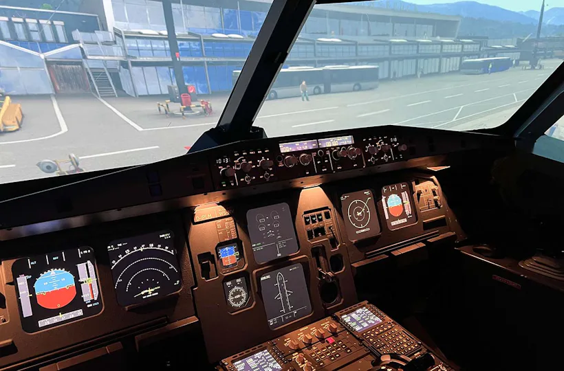 Flugsimulator Airbus A320 Sundern (60 Min.)