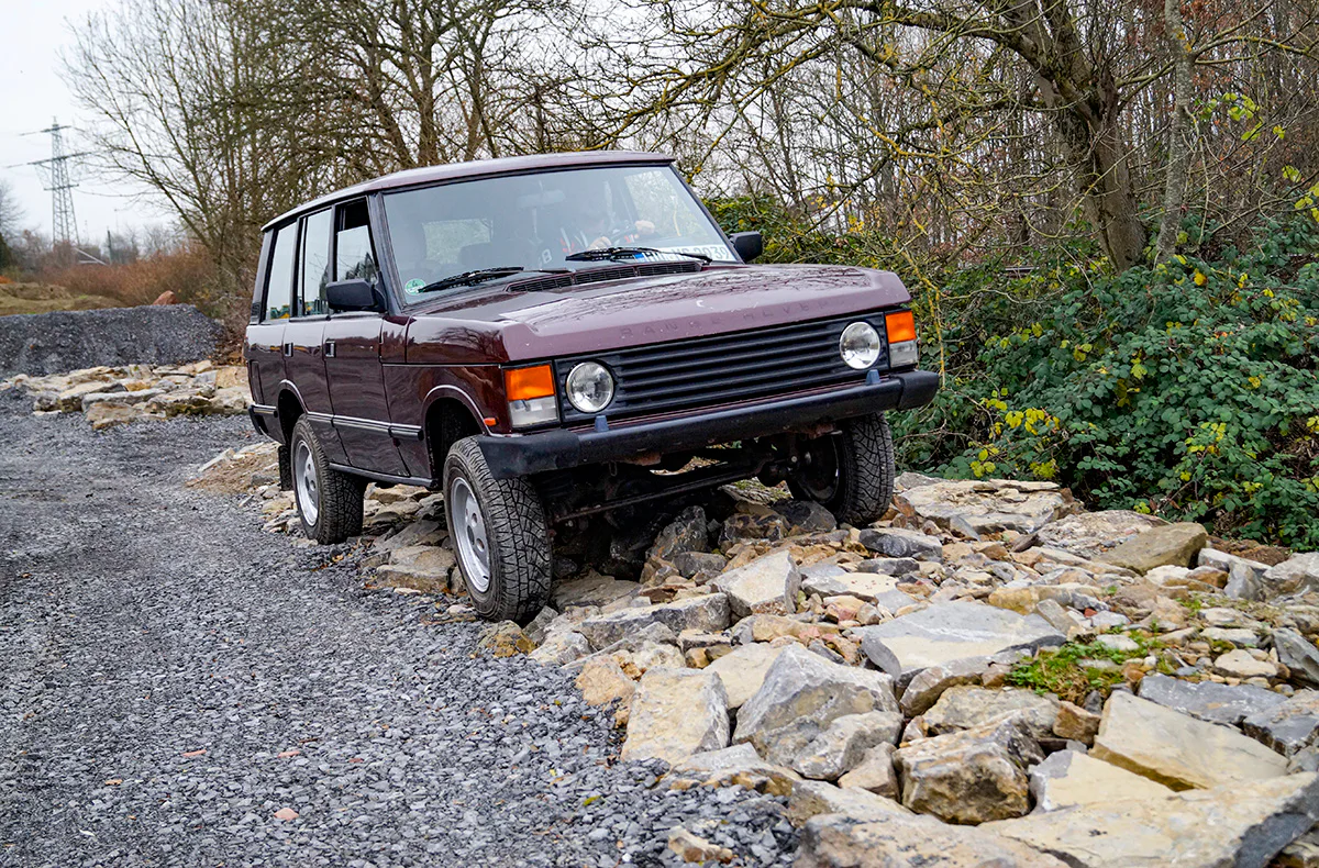 Geländewagen offroad fahren Sinsheim (Range Rover) - 1