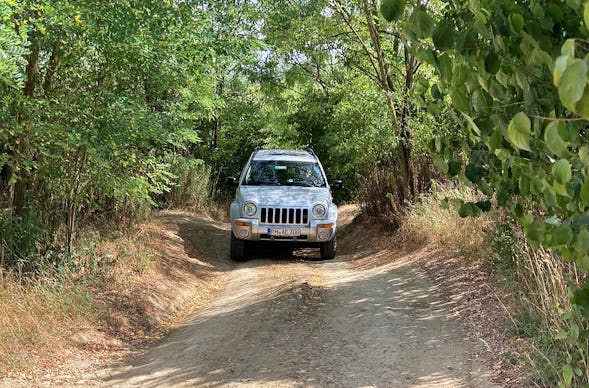 Geländewagen offroad fahren (Jeep Cherokee XJ) Großmehring
