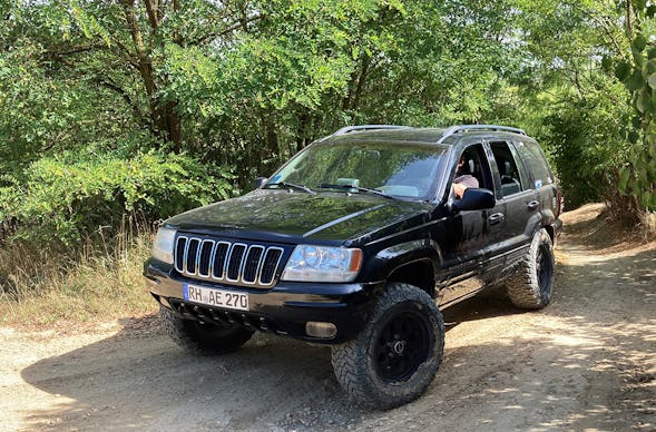 Geländewagen offroad fahren (Jeep Cherokee Grand) Großmehring