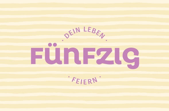 Flexibles Geschenk 50. Geburtstag (Feiern)