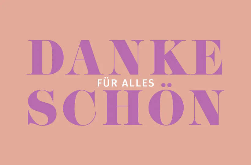 Flexibles Geschenk Danke (Für Alles)