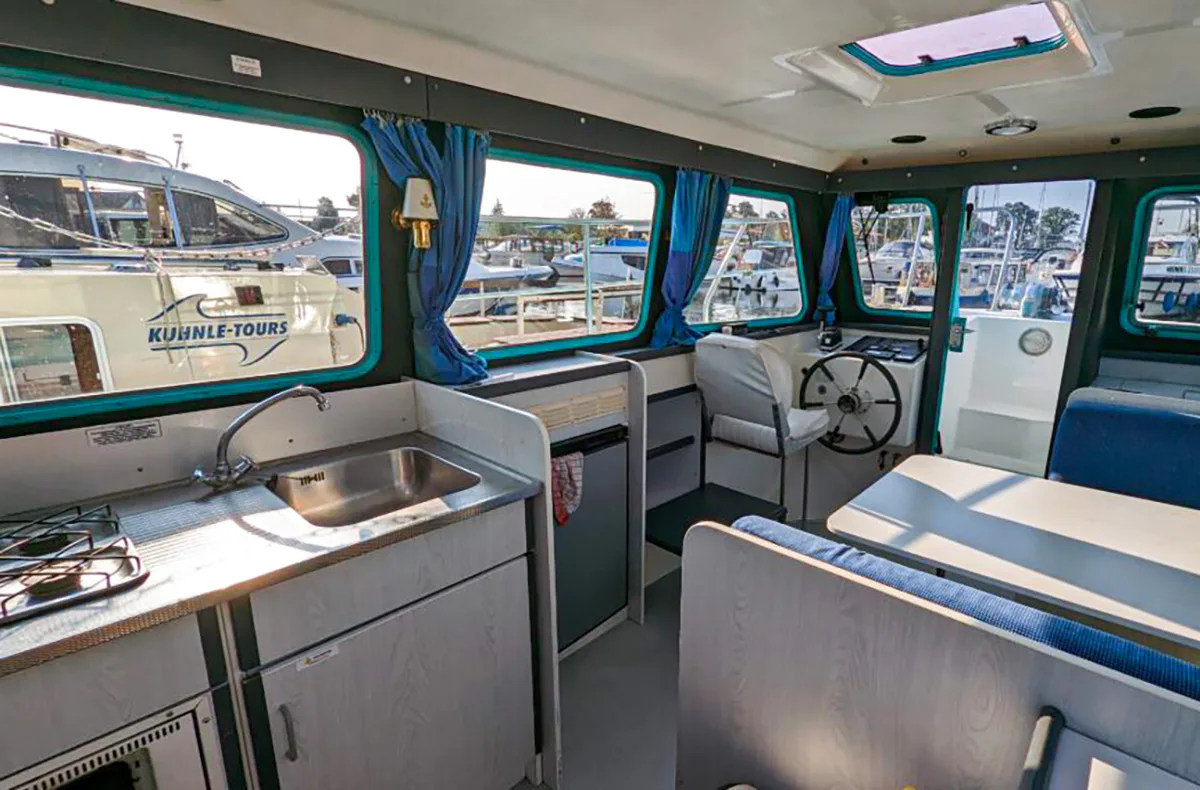Hausboot-Übernachtung Rechlin für 5 (4 Nächte) - 2