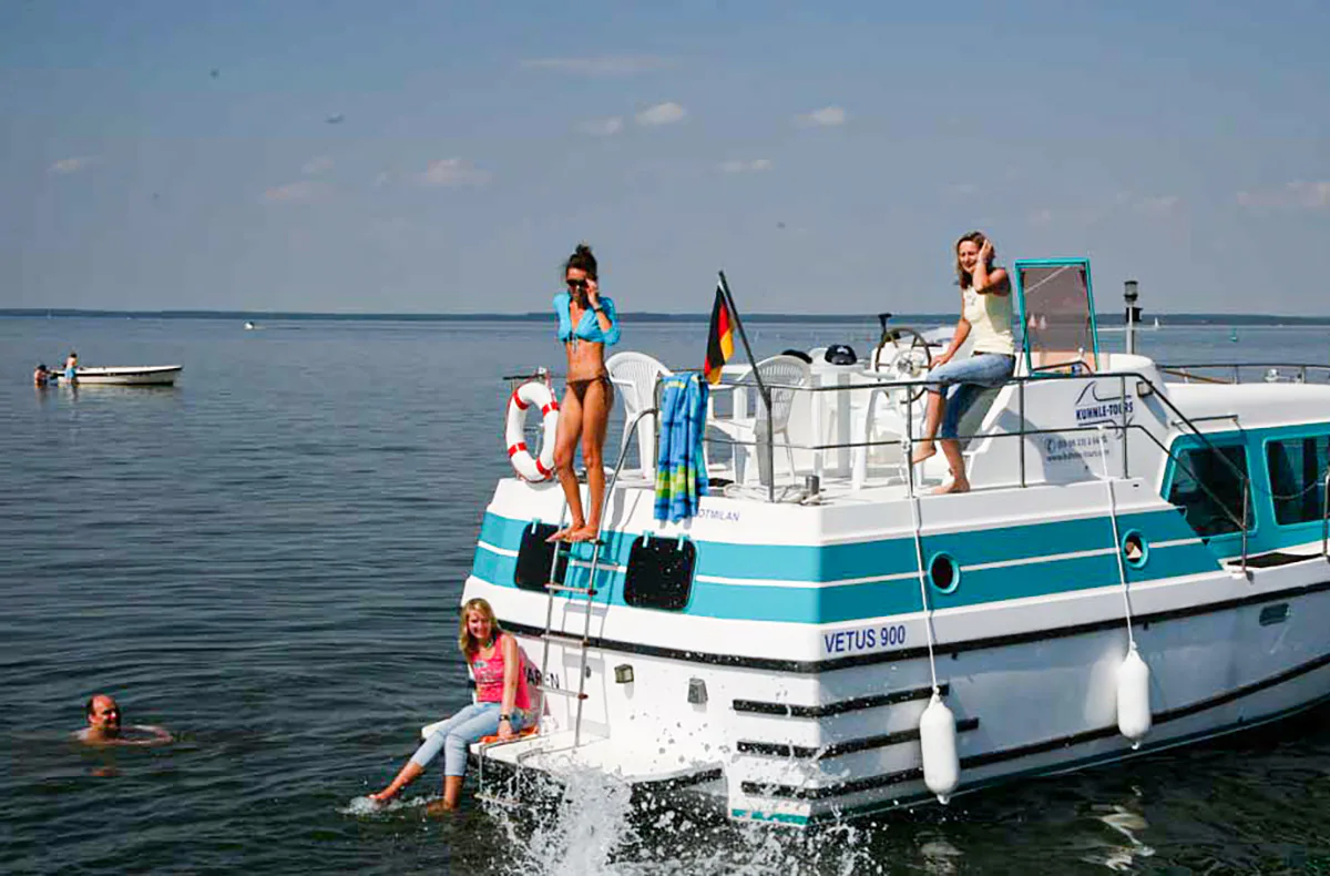 Hausboot-Übernachtung Rechlin für 5 (4 Nächte) - 3