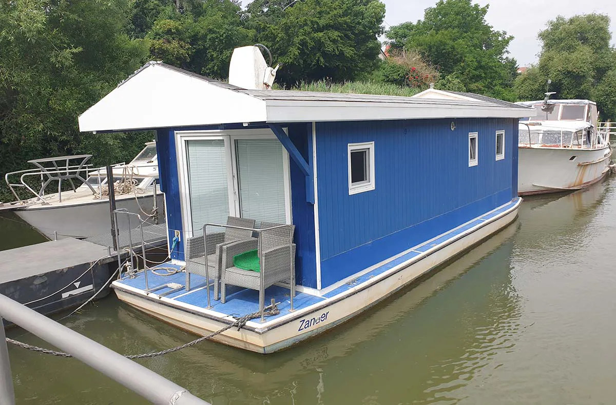 Hausboot Zander auf dem Rhein für 2 (2 Nächte) - 1