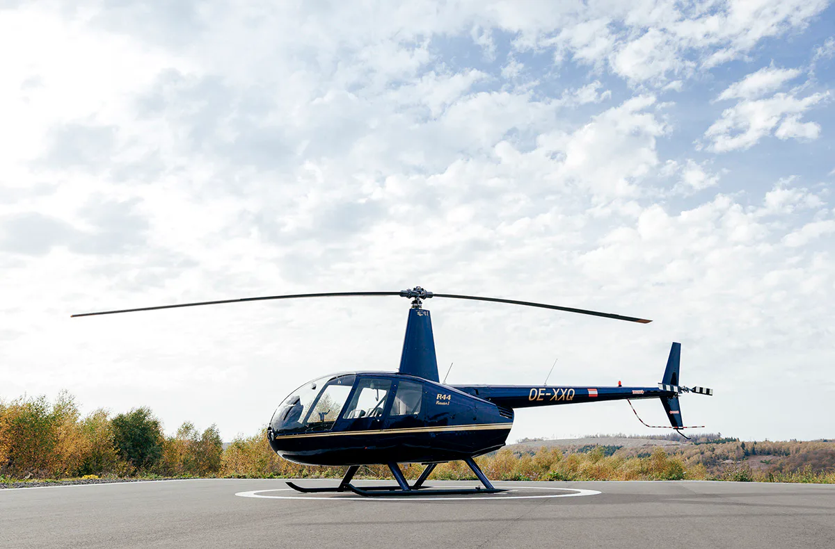 Hubschrauber Rundflug Würselen (20 Min.) - 1