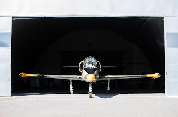 Jet Fliegen L-39 in Aosta