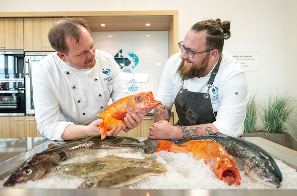 Kochshow Bremerhaven mit Fischbuffet