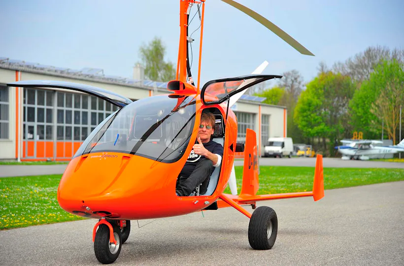 Tragschrauber selber fliegen Landshut (60 Min.)
