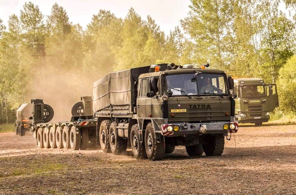 Lastwagen Offroad-fahren Prag