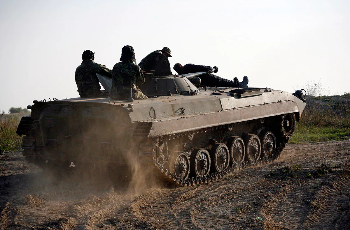 Männer-Action-Tag mit Panzer selber fahren - Milovice - 2