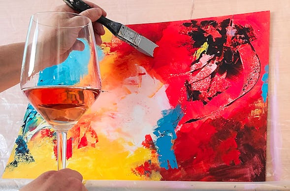 Malworkshop Burgstädt