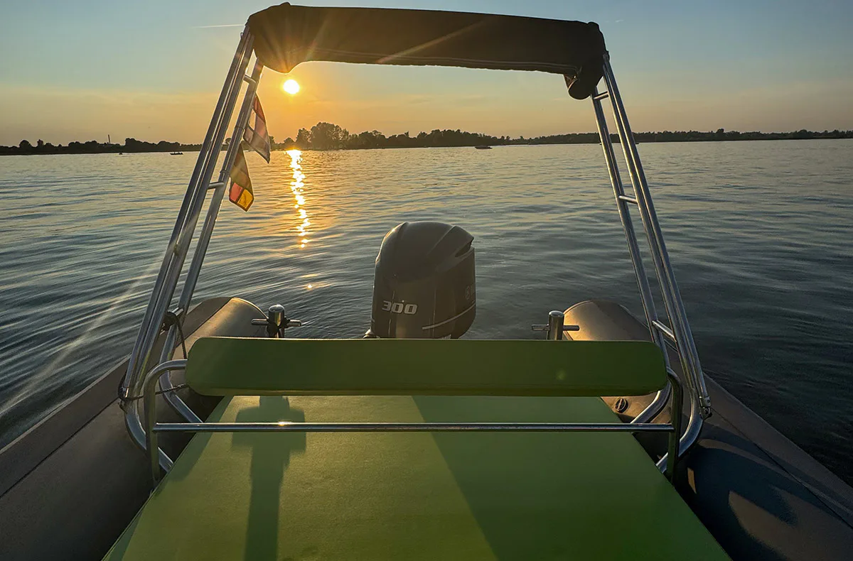 Motorboot fahren Emmerich am Rhein - 1
