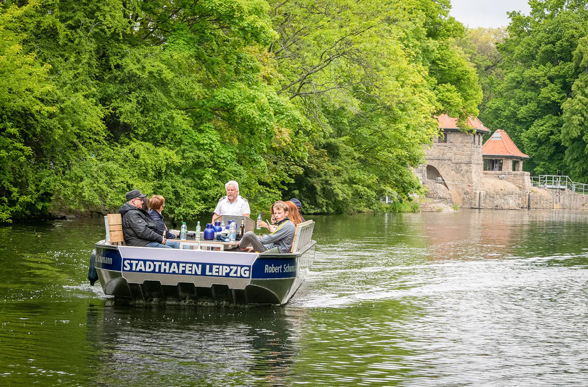 Motorbootrundfahrt Leipzig - 4