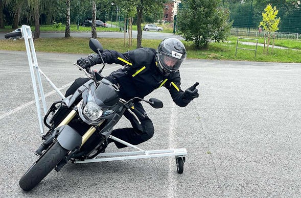 Motorrad Schräglagentraining Oelsnitz
