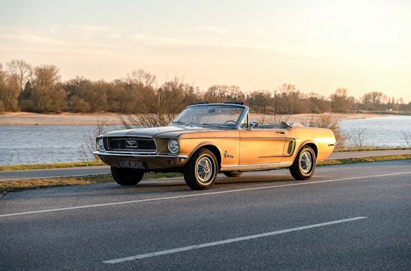 Mustang Oldtimer fahren Hamburg (8 Std.)