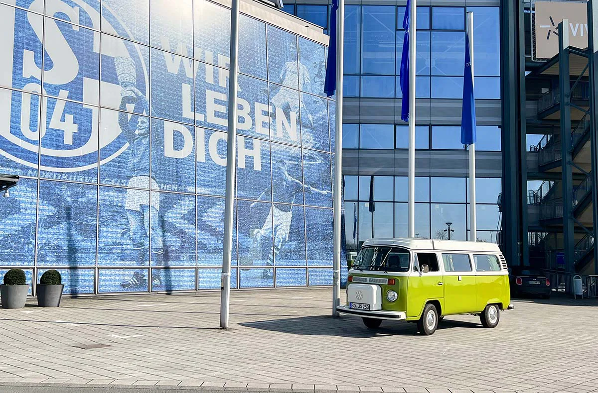 Nachtführung Schalke Arena mit VW Bulli Fahrt - 1
