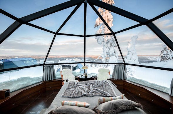 Nordlichtabenteuer im Glasiglu für 2 (3 Nächte)