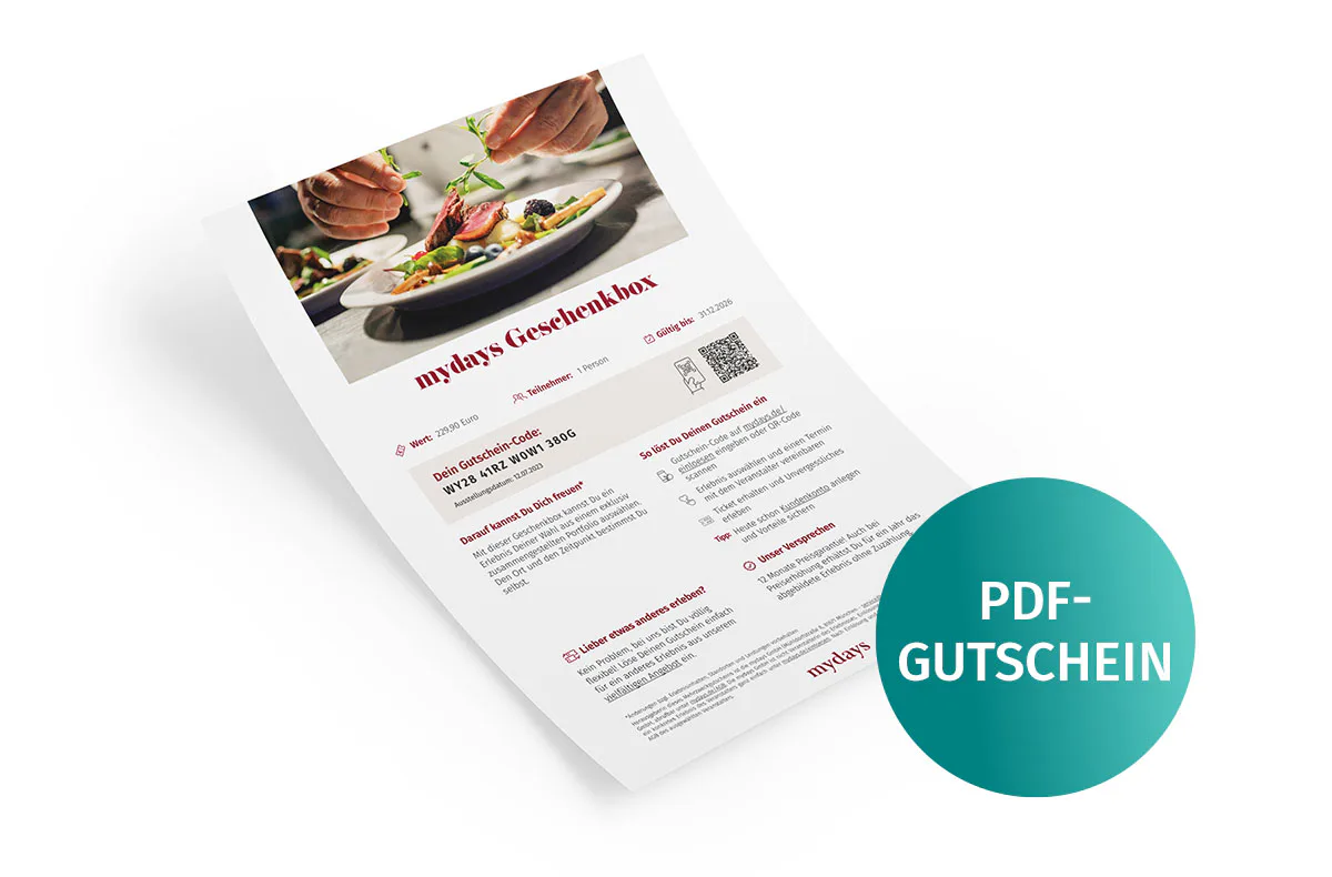 Geschenkbox Dinner für zwei als PDF - 2