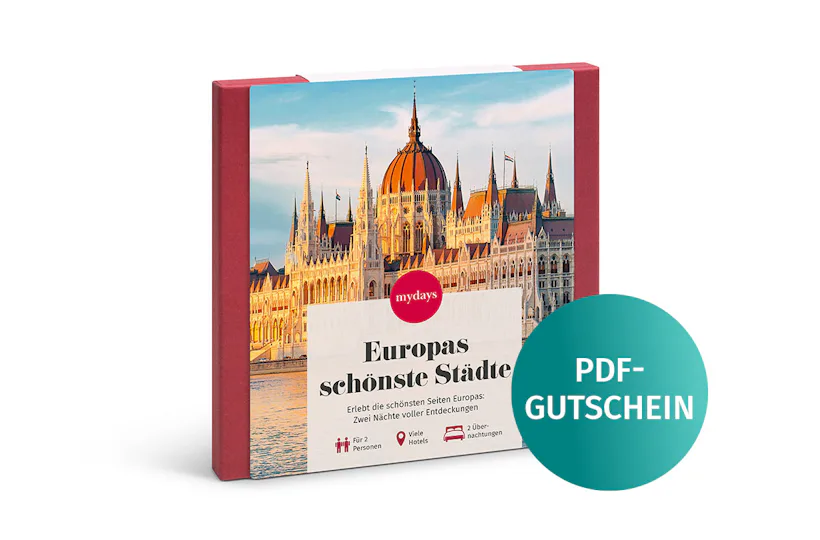 Geschenkbox Europas schönste Städte als PDF