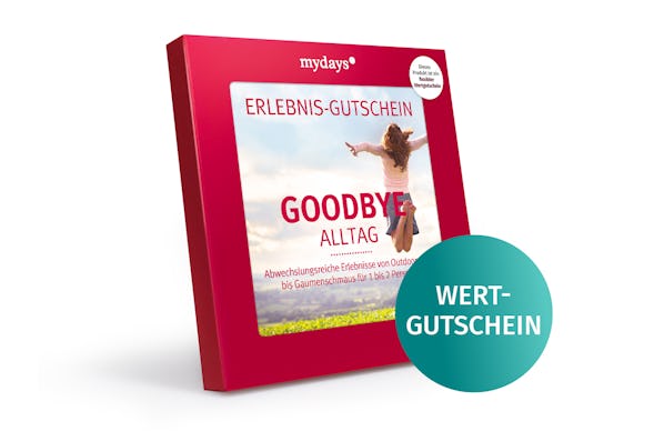Goodbye Alltag - Wertgutschein als PDF