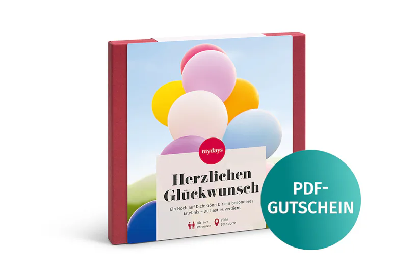 Geschenkbox Herzlichen Glückwunsch als PDF