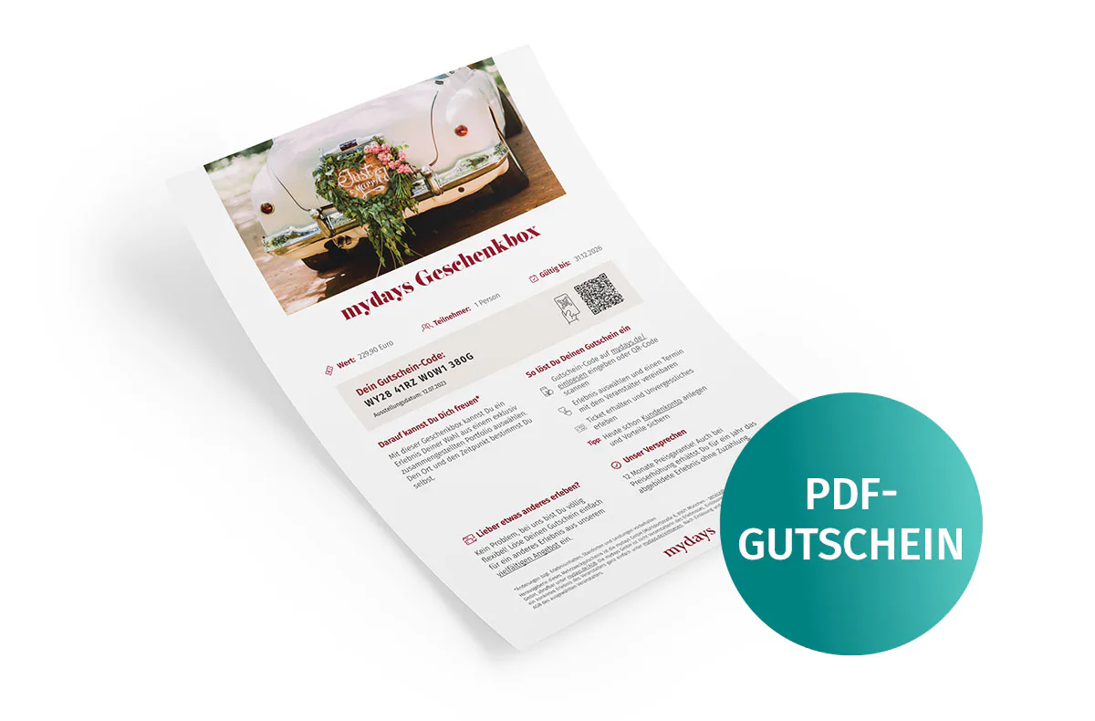 Geschenkbox Just Married als PDF - 2