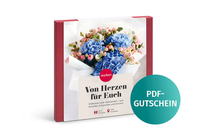 Geschenkbox Von Herzen für Euch als PDF