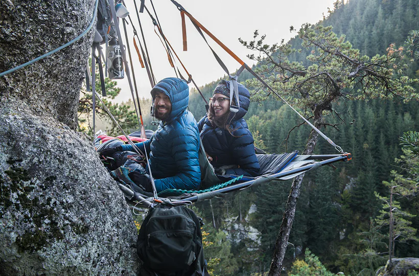 Portaledge Übernachtung Oberösterreich für 2