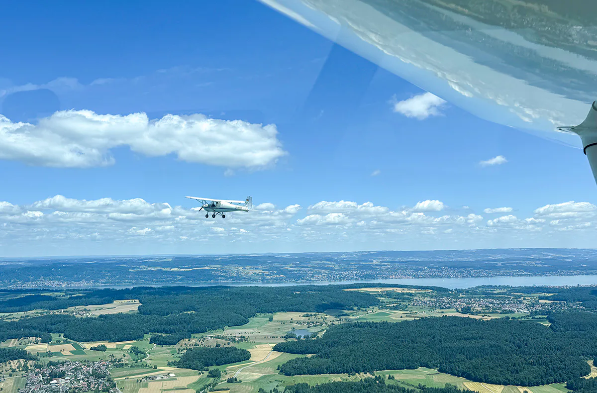 Rundflug Ultraleichtflugzeug Raum Bodensee (2 Std.) - 1