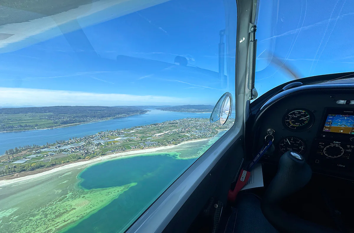 Rundflug Ultraleichtflugzeug Raum Bodensee (2 Std.) - 2