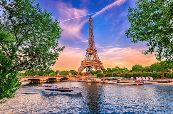 Städtetrip Paris mit Bootsfahrt auf der Seine für 2