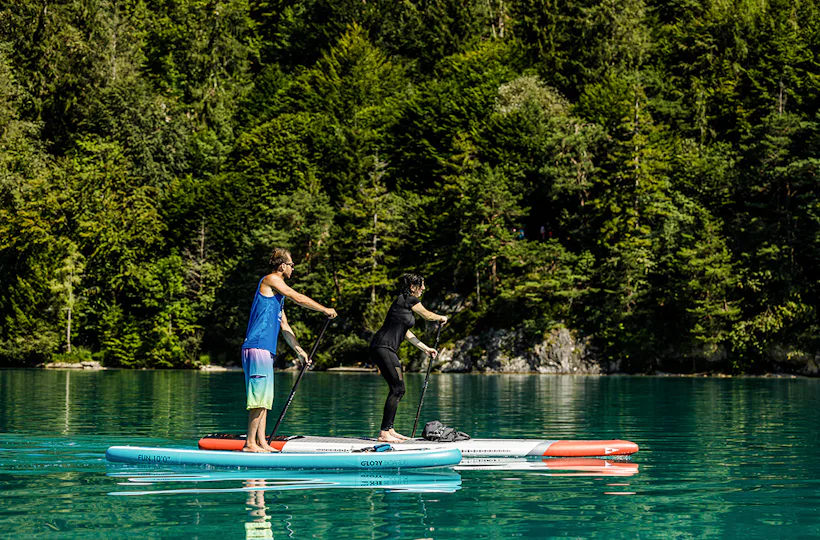 SUP Privatstunde für 2 Attersee