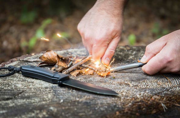 Survival Kurs Dettmannsdorf (Feuer und Schutz)