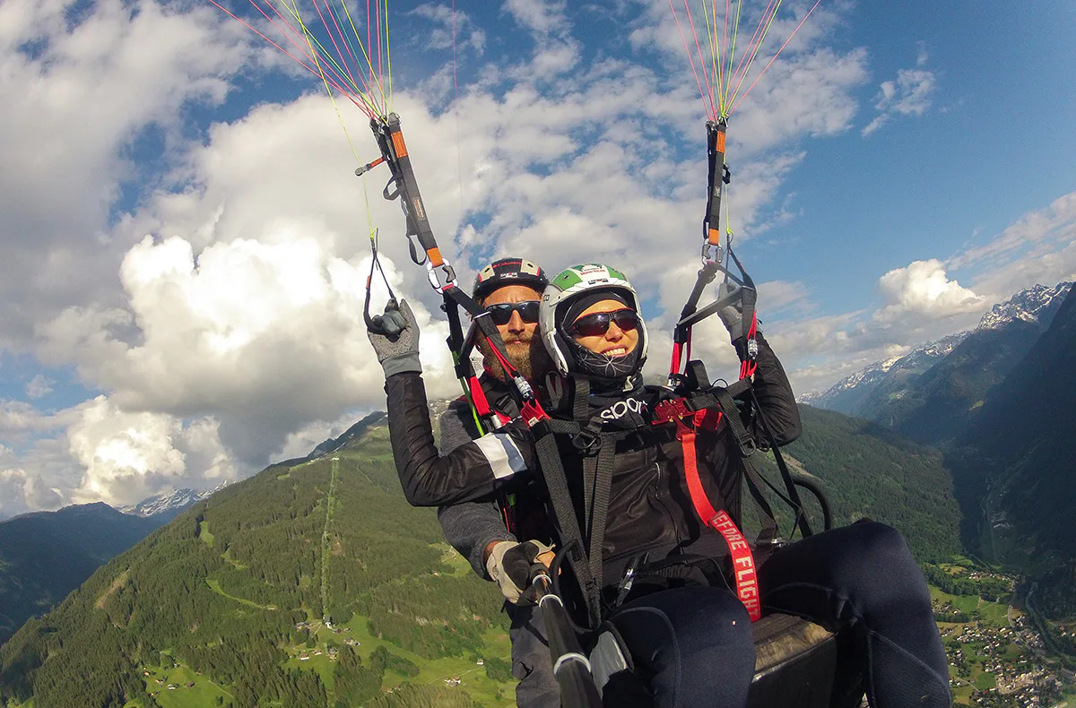 Gleitschirm Tandemflug Schruns - 1