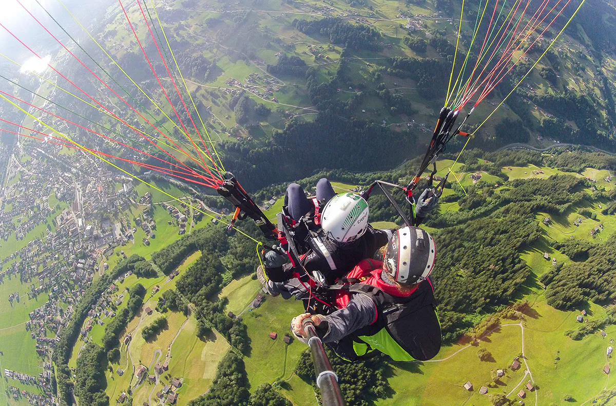 Gleitschirm Tandemflug Schruns - 3