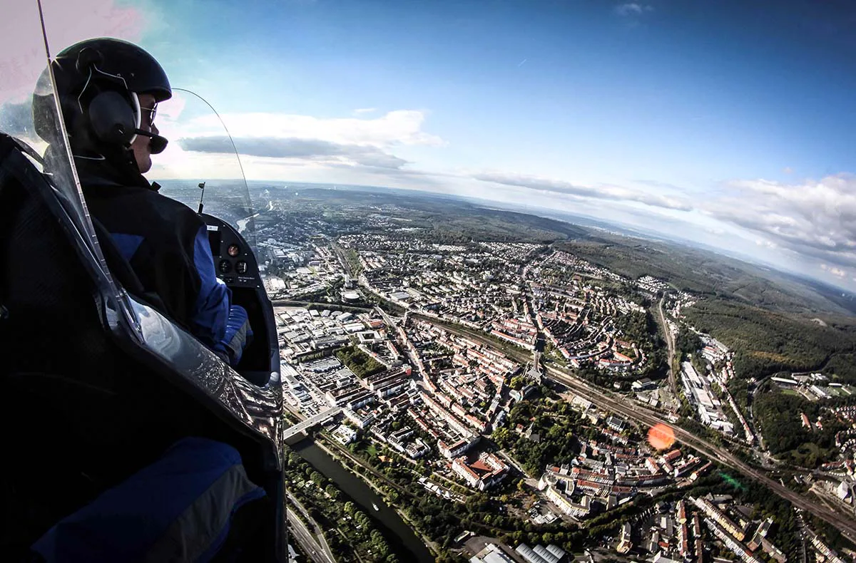Tragschrauber Rundflug Heubach (60 Min.) - 4
