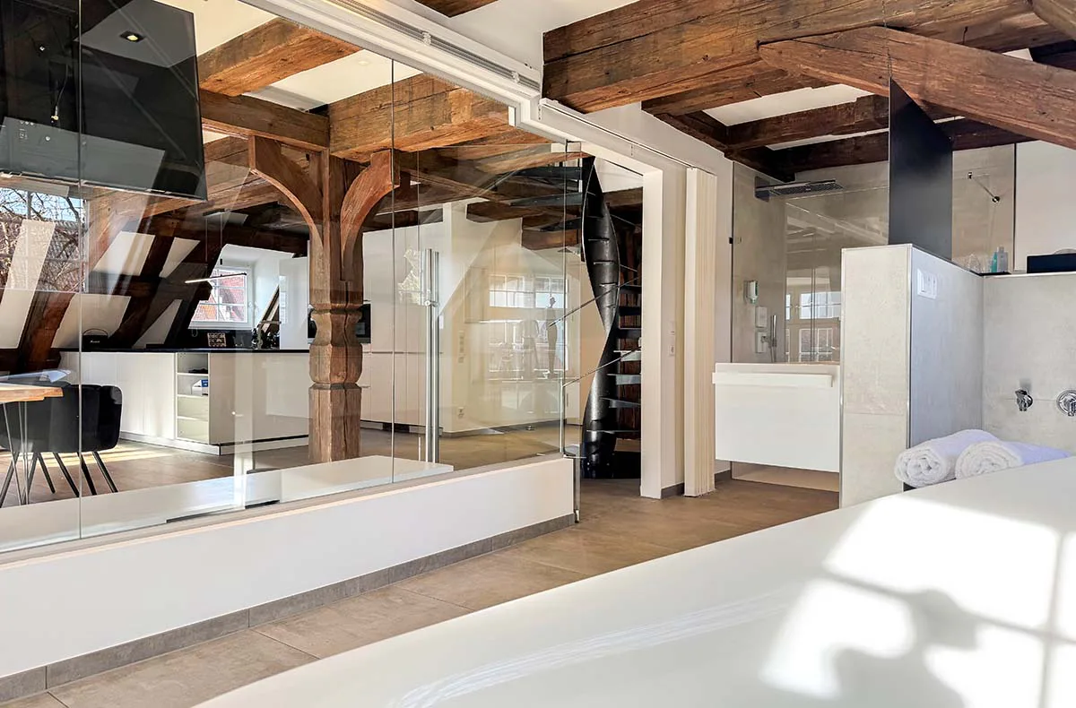 Übernachten im Loft 1741 Aulendorf für 2 (2 Nächte) - 8