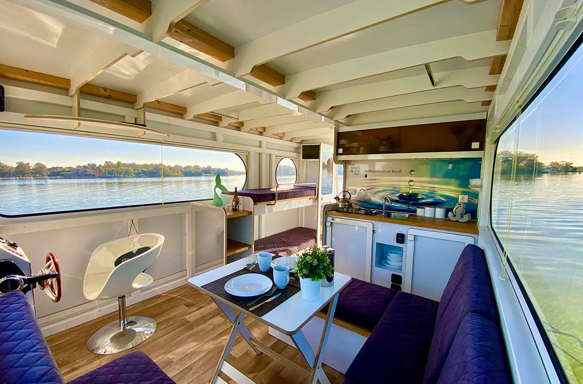 Übernachtung im Hausboot auf der Havel für 2 (2 Nächte) - 3