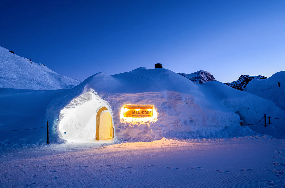 Übernachtung im Romantik-Iglu Zermatt für 2 (1 Nacht) - 1