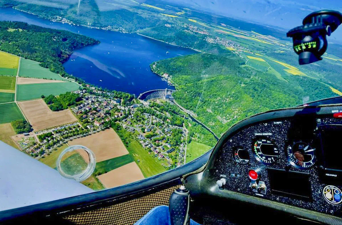 Ultraleichtflugzeug selber fliegen Waldeck (30 Min.) - 4