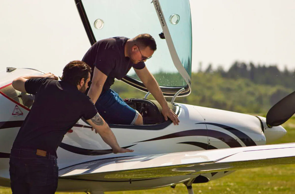 Ultraleichtflugzeug selber fliegen Waldeck (30 Min.) - 1